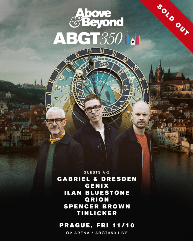 Above & Beyond announce the lineup for Group Therapy 350, Prague
